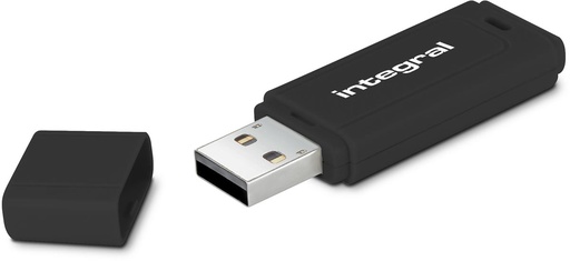 [TIM-8431911] Integral black USB-stick 3.0 64GB zwart