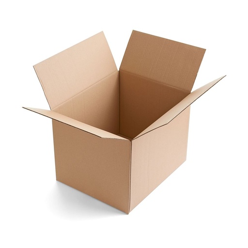 [VER-DOOS86] Vouwdoos enkele golf 400x400x400mm bruin (25)