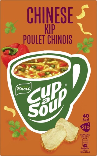 [TIM-14068] Chinese kip Cup-A-Soup 175ml (21)
