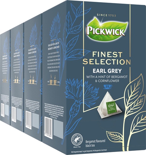 [TIM-4059726] Thee Pickwick finest selection zwarte thee early grey (25)