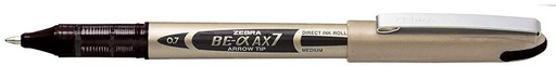 [TIM-1104819] Rollerball Zebra AX-7 0.7mm zwart (10)