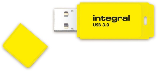 [TIM-8428003] Neon USB 3.0 stick Integral 16GB geel