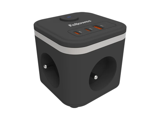 [FEL-100137169] Power Cube Fellowes zwart (BE)