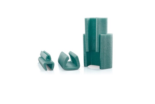 [VER-SCHUIM15] Schuimprofiel U 2000x25x9mm (140)