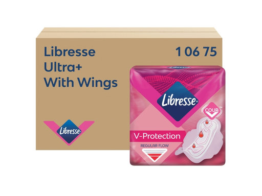 [QUA-10675] Maandverband Libresse P1 Ultra+ Regular met vleugels (150)