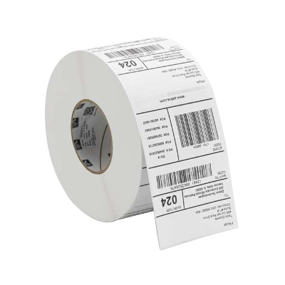[ETI-25710112] Etiketten op rol Zebra Z-Ultimate 3000T polyester 102x51mm permanent wit (2740)