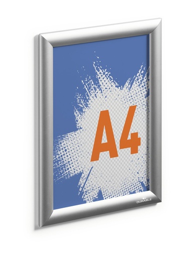 [DUR-506123] Kliklijst Durable aluminium outdoor A4 zilver