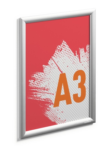 [DUR-503423] Kliklijst Durable aluminium outdoor A3 zilver