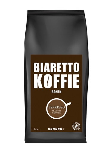 [QUA-1000270Q] Koffie Biaretto bonen espresso 1000 gram 