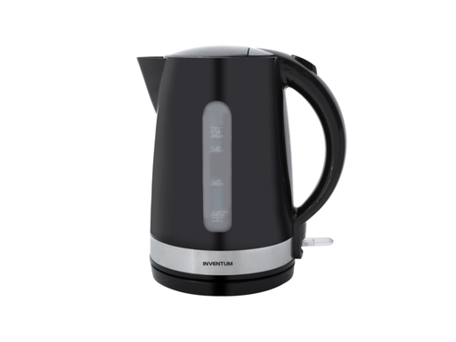 [QUA-HW217B] Waterkoker Inventum 1,7 liter 2200W zwart met rvs