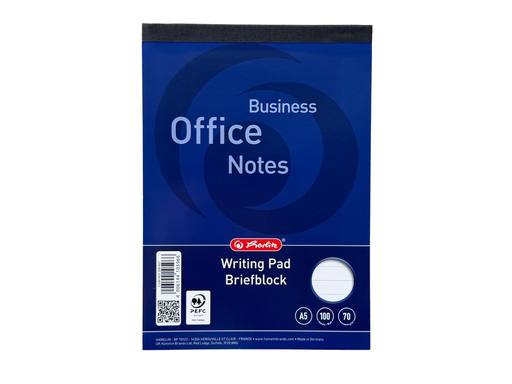 [TIM-4208667] Schrijfblok Herlitz ft A5, 70 g/m² gelijnd 100 vel