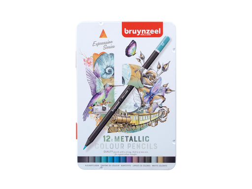 [TIM-603122] Kleurpotloden Bruynzeel Expression metallic (12) 
