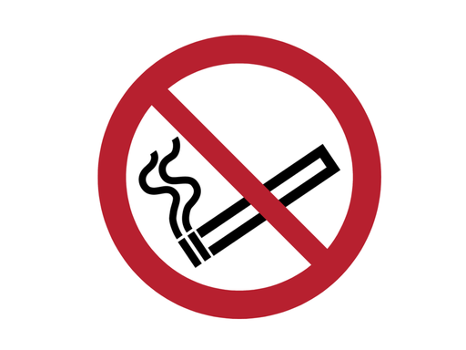 [QUA-7540005] Pictogram bordje Djois Rookverbod Ø200mm rood 
