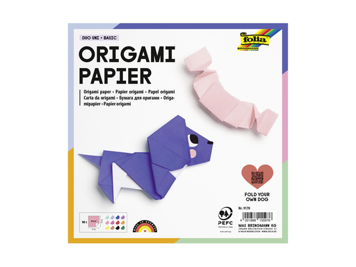 [TIM-91700] vouwpapier Folia ft 19 x 19 cm (96)