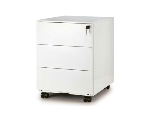 [MUB-LADEBLOK09] Ladenblok op wieltjes Camara metaal 390x520x538mm BxDxH 3 laden antraciet