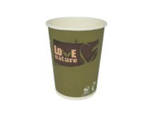 [TIM-5014188] Drinkbeker uit karton Love Nature 200 ml (50)
