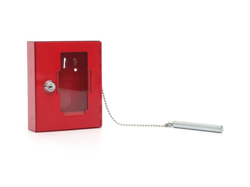 [TIM-KF04270] Noodsleutelkast Q-CONNECT ft 12 x 4 x 15 cm rood