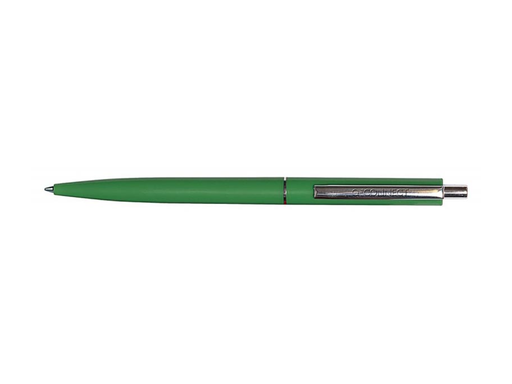 [TIM-KF19001] Balpen Q-CONNECT 0,7 mm medium punt metalen clip groen