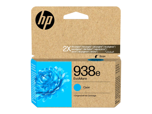 [HP-HP4S6X9PE] Cartridge HP 938 1.450 pagina's cyaan