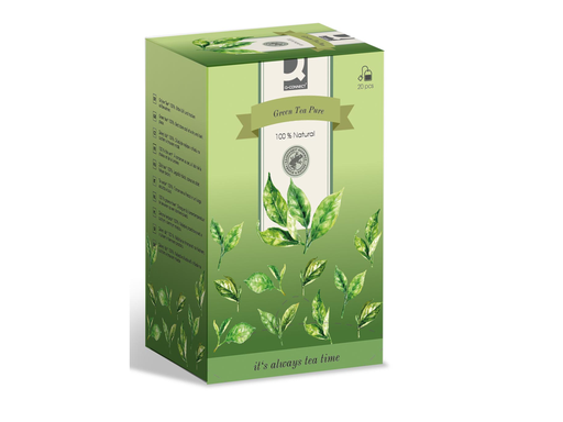 [TIM-KF10246] Thee Q-connect Green tea pure 1,5gr (20) 