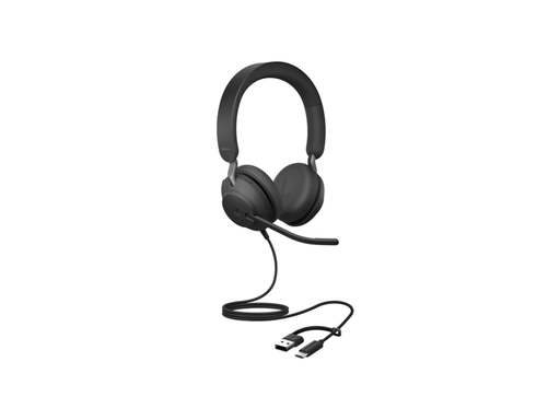[QUA-24189-999-799] Headset Jabra Evolve2 40 SE USB C/A MS Stereo bedraad 