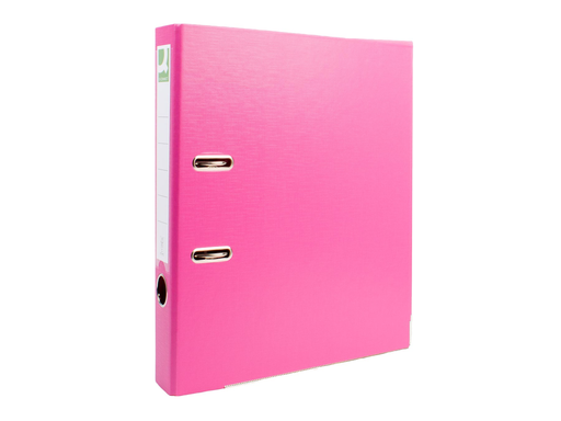 [TIM-KF12093] Ordner Q-Connect PP A4 rug 50mm roze