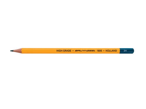 [TIM-6511002] Potlood Bruynzeel burotek 3H
