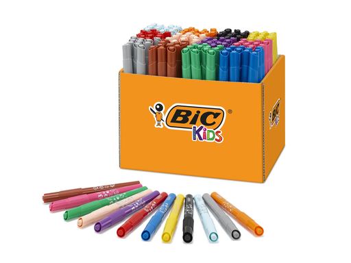 [TIM-9079002] Viltstift Bic Kids visacolor XL classpack (144)