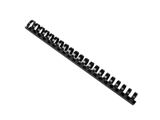 [TIM-KF32118] Bindrug Q-connect 25mm 21 rings zwart (50) 