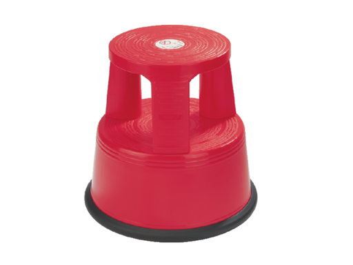 [QUA-0360060] Opstapkruk Desq 420mm kunststof rood