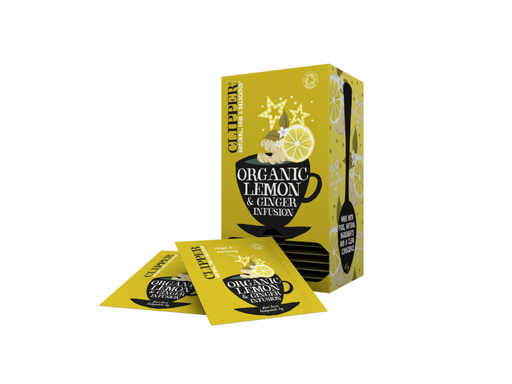 [QUA-JD0057] Thee Clipper infusion lemon and ginger bio (25)