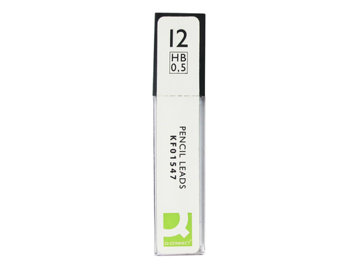 [TIM-KF01547] Potloodstiften Q-connect 0.5mm HB (12)