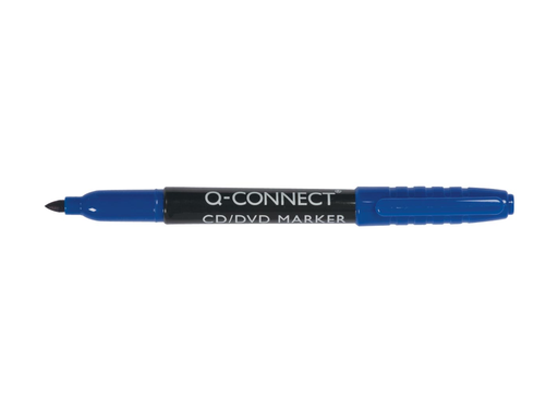 [TIM-KF02301] CD-DVD marker Q-connect fijn blauw