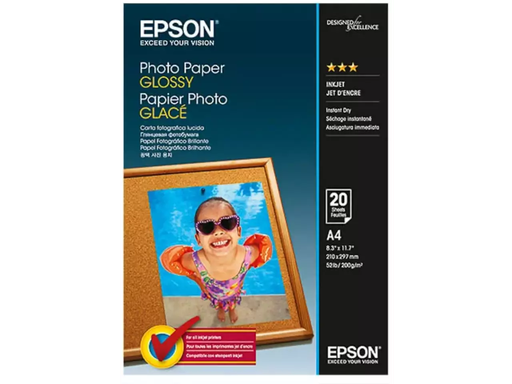 [FOT-S042538] Fotopapier Epson Premium Inkjet glossy A4 200g (20vel)  