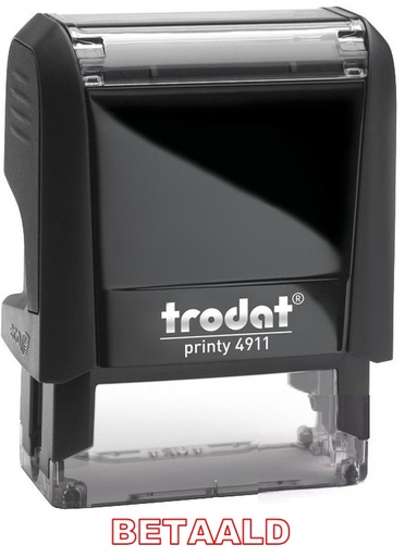 [TRO-4911BE] Trodat Printy 4911 + tekst rood betaald