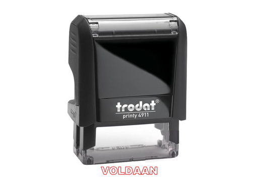 [TRO-4911VO] Trodat Printy 4911 + tekst rood voldaan
