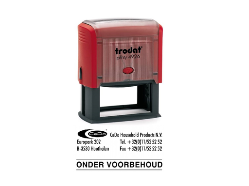 [TRO-4926] Trodat Printy 4926 + tekst