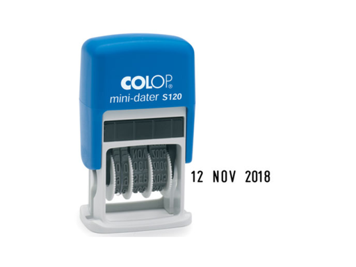 [COL-S120S] Stempel Colop Mini-Dater S120