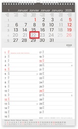 [AGE-330214] Maandkalender Memo-Manager 335x205mm viertalig 2025