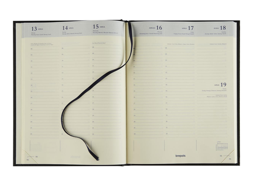[AGE-136256R] Agenda Brepols Timing Lima 171x220mm zestalig bordeaux 2027 1 week/2 pagina's