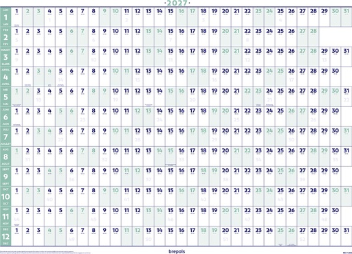 [AGE-853902] Jaarplanner Brepols 2027
