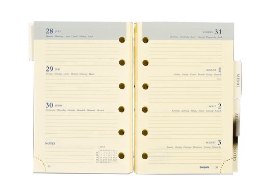 [AGE-470902] Vulling Brepols Brefax 27 agendagedeelte 2027