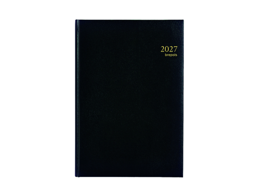 [AGE-030256Z] Agenda Brepols Omega Lima 210x290mm zestalig zwart 2027 1 week/2 pagina's