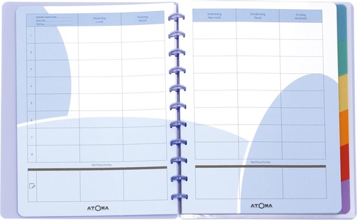 [AGE-A420003] Lerarenagenda Atoma A4+ assorti 2027