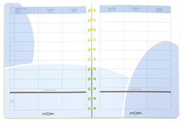 [AGE-A420002] Lerarenagenda Atoma A4 assorti 2025