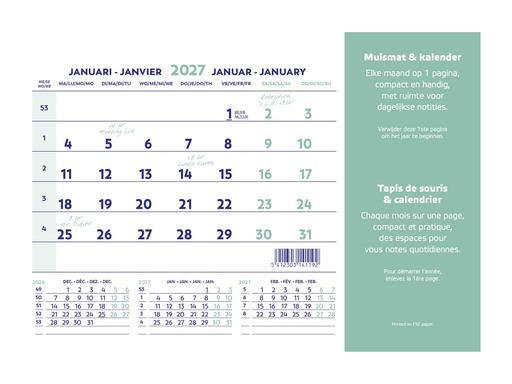 [AGE-1841990] Muismatkalender Brepols 2027