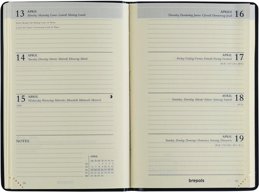 [AGE-834395] Agenda Brepols Delta Lucca 2027 geassorteerde kleuren