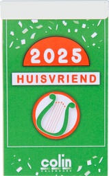 [AGE-651H] Scheurkalender "Huisvriend" 65x100mm NL 2025