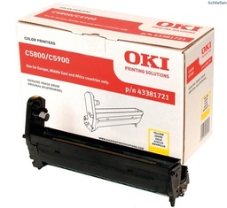 [OKI-43381721] Drum Oki Color Laser 43381721 C5550 MFP 20.000 pag. YEL