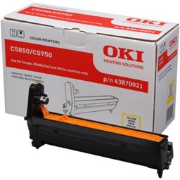 [OKI-43870021] Drum Oki Color Laser 43870021 MC560dn 20.000 pag. YEL